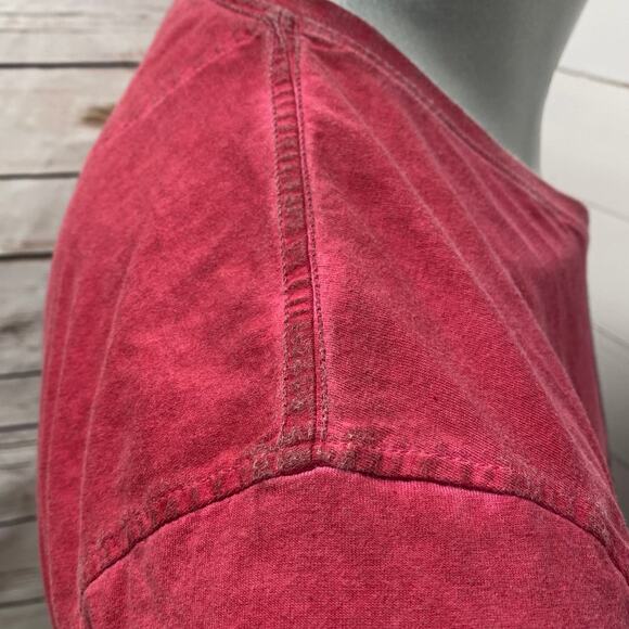 Ride On Bare Denim Co. Vintage Bikers Since 1991 Women's V-Neck Motorcycle Chick - Picture 5 of 10